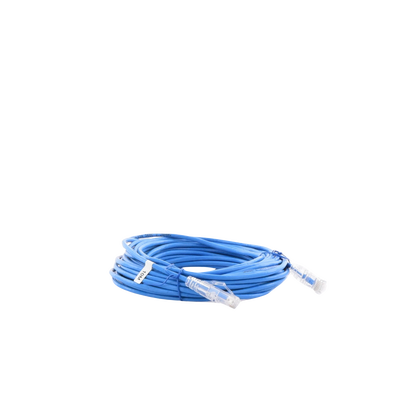 Cable de Parcheo Slim UTP Cat6A - 10 m Azul, Diámetro Reducido (28 AWG)