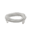 Cable de Parcheo Slim UTP Cat6A - 10 m Blanco, Diámetro Reducido (28 AWG)