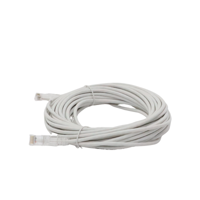 Cable de Parcheo Slim UTP Cat6A - 1 m Blanco, Diámetro Reducido (28 AWG)