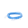 Cable de Parcheo Slim UTP Cat6A - 3 m Azul, Diámetro Reducido (28 AWG)