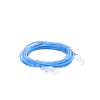 Cable de Parcheo Slim UTP Cat6A - 3 m Azul, Diámetro Reducido (28 AWG)