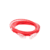 Cable de Parcheo Slim UTP Cat6A - 5 m Rojo, Diámetro Reducido (28 AWG Cable de Parcheo Slim UTP Cat6A - 5 m Rojo, Diámetro Reducido (28 AWG