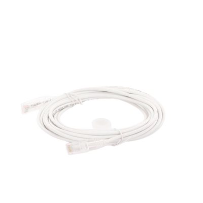 Cable de Parcheo Slim UTP Cat6A - 5 m Blanco, Diámetro Reducido (28 AWG) Cable de Parcheo Slim UTP Cat6A - 5 m Blanco, Diámetro Reducido (28 AWG)