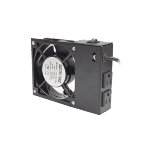 Ventilador 110 Vca con Clavija para Gabinete de Pared con 2 Tomas de Corriente Ventilador 110 Vca con Clavija para Gabinete de Pared con 2 Tomas de Corriente