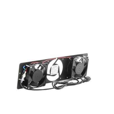 Kit de 2 Ventiladores 110 Vca (12 x 12 cm) con Clavija para Gabinete de Piso Kit de 2 Ventiladores 110 Vca (12 x 12 cm) con Clavija para Gabinete de Piso