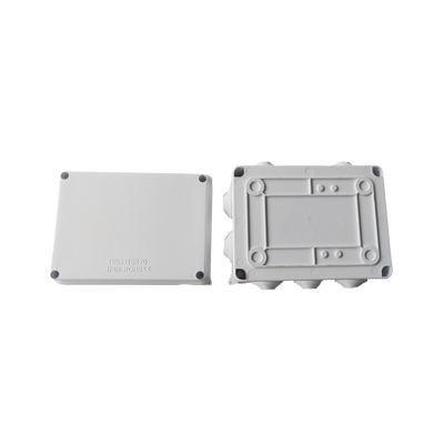 Caja de Conexiones Impermeable IP65, 10 Entradas, Dimensiones 150 x 110 x 70 mm, para Instalaciones Industriales, Comerciales y Residenciales, Incluye Tornillería para su Instalación