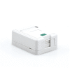 Caja de pared con 1 puerto Keystone, no incluye jack