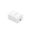Caja de pared con 1 puerto, incluye 1 jack UTP Cat6A