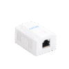 Caja de pared con 1 puerto, incluye 1 jack STP Cat6A Caja de pared con 1 puerto, incluye 1 jack STP Cat6A