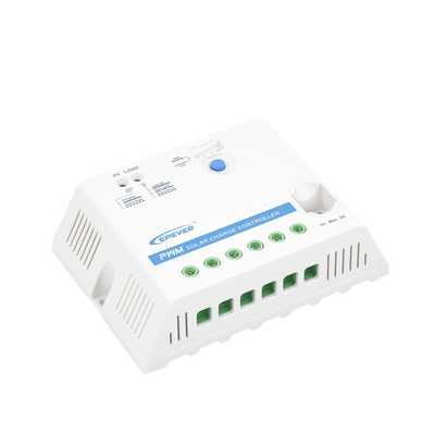 Controlador Solar PWM 12/24 V 30 A, Salida USB