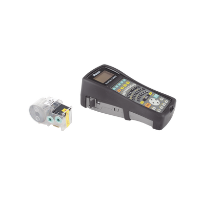 Kit de Impresora Etiquetadora, Para Identificación de Cables, Componentes y Equipos de Seguridad, Con Teclado Qwerty, de Transferencia Térmica, con Adaptador AC