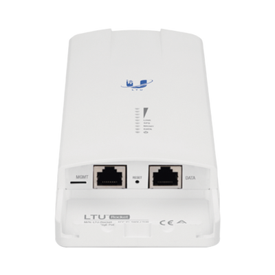 Radio Estación Base PtMP LTU™ Rocket, hasta 600 Mbps, 5 GHz (4.9 - 6.2 GHz), con filtrado de RF patentado y GPS sync para un rendimiento superior