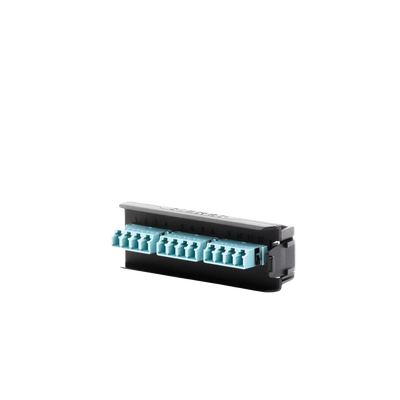 Placa Ciega, Color Negro, Compatible con Distribuidores de Fibra óptica LightVerse Core, Plus y Pro