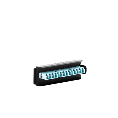 Placa Ciega, Color Negro, Compatible con Distribuidores de Fibra óptica LightVerse Core, Plus y Pro