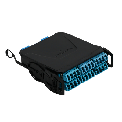 Módulo Plug & Play LightVerse, Hasta 24 fibras, Base 12 Hembra, "Shuttered" LC/UPC para fibra Monomodo, UL Loss