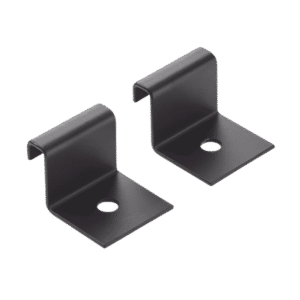 Kit de Soporte Vertical a Pared, Para Charola Tipo Escalerilla, de Acero, Color Negro Kit de Soporte Vertical a Pared, Para Charola Tipo Escalerilla, de Acero, Color Negro