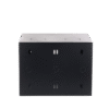 Gabinete Linkedpro de Montaje en Pared, de 19in, Puerta Perforada, 6 UR, 340 mm de Profundidad, Color Negro