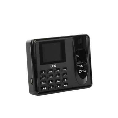 Lector de Huella con Teclado para Control de Asistencia, 500 Huellas, Genera Reporte por USB en Excel, Descarga mediante memoria USB / Incluye Fuente