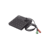 Mini Teclado controlador PTZ con pantalla LCD y joystick altamente resistente
