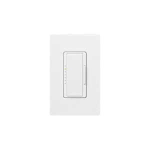 Atenuador (dimmer) Maestro 600W baja tensión, multilocación, sinlge pole, color blanco.