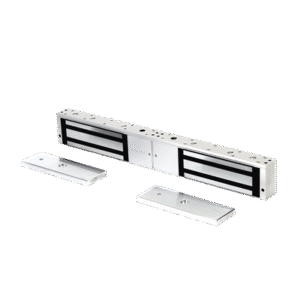 Chapa magnética de 1200 Lbs /Para Puertas Dobles/ Interior/ LED / Sensor Bloqueo