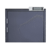 Chapa magnética de 1200 lbs / Sensor de la placa / Uso en Interior/ LED indicador ultrabrillante