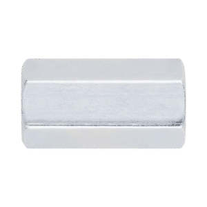 Cople hexagonal roscado de 3/8" (9.5 mm).