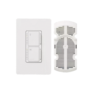 Controlador de iluminación y ventilador de techo.