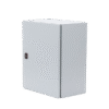 Gabinete de Uso Exterior NEMA 4/12; IP66; IK10, 500 x 400 x 260 mm, De Acero, Color Gris Claro
