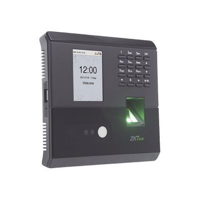 Lector de Reconocimiento Facial y Huella Digital / 100 Rostros / 500 huellas / Soporta DDNS con BIOTIMEPRO / Función ADMS INCLUIDA Lector de Reconocimiento Facial y Huella Digital / 100 Rostros / 500 huellas / Soporta DDNS con BIOTIMEPRO / Función ADMS INCLUIDA