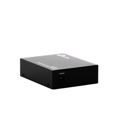 Convertidor Fibra Óptica Monomodo / 1 Puerto RJ45 10/100/1000 Mbps / Puerto Fibra Óptica SC 1000 Mbps / Hasta 20 Km / Plug and Play