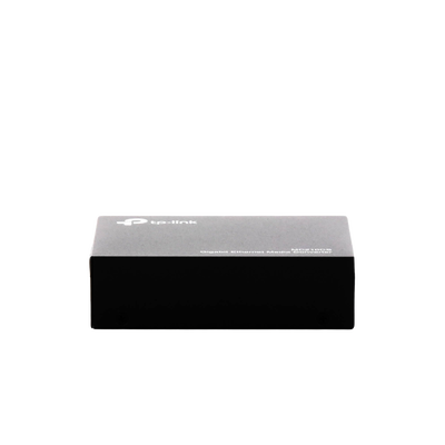 Convertidor Fibra Óptica Monomodo / 1 Puerto RJ45 10/100/1000 Mbps / Puerto Fibra Óptica SC 1000 Mbps / Hasta 20 Km / Plug and Play