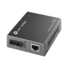 Convertidor Fibra Óptica Monomodo / 1 Puerto RJ45 10/100/1000 Mbps / Puerto Fibra Óptica SC 1000 Mbps / Hasta 20 Km / Plug and Play