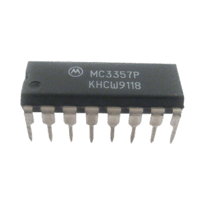 Circuito Integrado de Baja Potencia MC3357P para Frecuencia Intermedia FM de Banda Angosta. Circuito Integrado de Baja Potencia MC3357P para Frecuencia Intermedia FM de Banda Angosta.