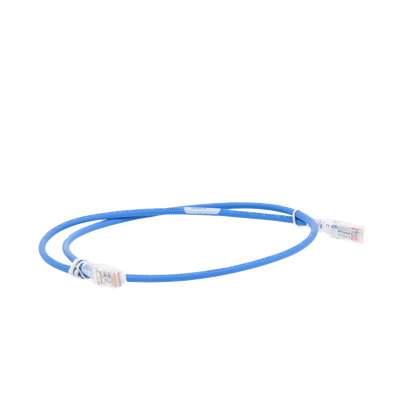 Patch Cord MC5 Modular Cat5e UTP, CM/LS0H, 7ft, Color Azul, Versión Bulk (Sin Empaque Individual)