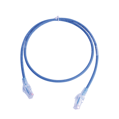 Patch Cord MC6 Modular Cat5e UTP, CM/LS0H, 10ft, Color Azul, Versión Bulk (Sin Empaque Individual) Patch Cord MC6 Modular Cat5e UTP, CM/LS0H, 10ft, Color Azul, Versión Bulk (Sin Empaque Individual)