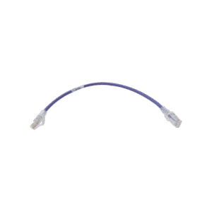 Patch Cord MC6 Modular Cat6 UTP, CM/LS0H, 1ft, Color Violeta Patch Cord MC6 Modular Cat6 UTP, CM/LS0H, 1ft, Color Violeta