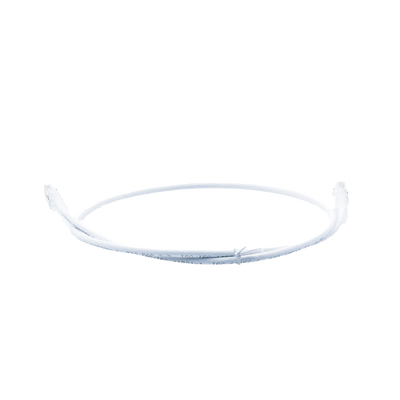 Patch Cord MC6 Modular Cat6 UTP, CM/LS0H, 3ft, Color Blanco, Versión Bulk (Sin Empaque Individual)