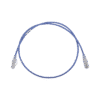 Patch Cord MC6 Modular Cat6 UTP, CM/LS0H, 3ft, Color Azul, Diámetro Reducido (28AWG)