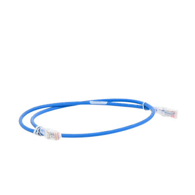 Patch Cord MC6 Modular Cat6 UTP, CM/LS0H, 3ft, Color Azul, Versión Bulk (Sin Empaque Individual) Patch Cord MC6 Modular Cat6 UTP, CM/LS0H, 3ft, Color Azul, Versión Bulk (Sin Empaque Individual)