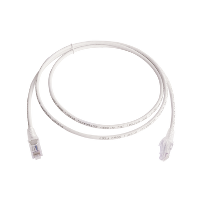 Patch Cord MC6 Modular Cat6 UTP, CM/LS0H, 5ft, Color Blanco Patch Cord MC6 Modular Cat6 UTP, CM/LS0H, 5ft, Color Blanco