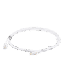 Patch Cord MC6 Modular Cat6 UTP, CM/LS0H, 7ft, Color Blanco, Diámetro Reducido (28AWG), Versión Bulk (Sin Empaque Individual)