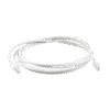 Patch Cord MC6 Modular Cat6 UTP, CM/LS0H, 10ft, Color Blanco, Versión Bulk (Sin Empaque Individual)