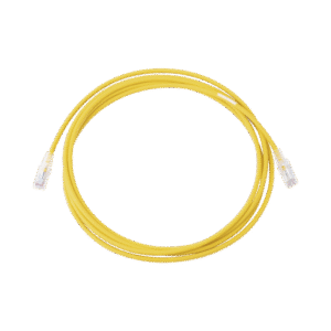 Patch Cord MC6 Modular Cat6 UTP, CM/LS0H, 10ft, Color Amarillo Patch Cord MC6 Modular Cat6 UTP, CM/LS0H, 10ft, Color Amarillo