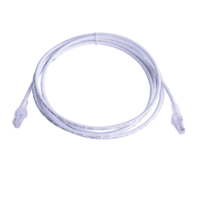 Patch Cord MC6 Modular Cat6 UTP, CM/LS0H, 15ft, Color Blanco Patch Cord MC6 Modular Cat6 UTP, CM/LS0H, 15ft, Color Blanco
