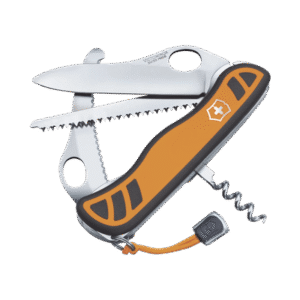 Navaja Victorinox Grande Hunter XT Grip Multiherramienta con Cachas y 6 Funciones. Hojas para una Mano.