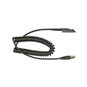 Cable para auricular HDS-EMB con atenuación de ruido para radios Motorola HT-750/ 1250/ 1550, PRO-5150/ 5550/ 7150/ 9150, MTX-850LS, PTX-700/ 760/ 780, Baofeng.