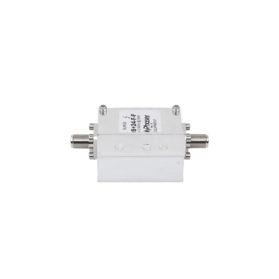 Protector RF Coaxial A 75 Ohms +24VDC Con Conector F Hembra De 300 MHz - 2.5 GHz