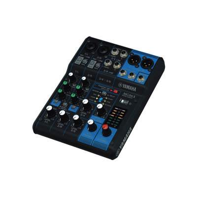 Mezcladora de Audio | 6 Canales | 2 entradas de micro/6 de línea (2 mono + 2 estéreo) | Efectos Integrados | Alimentación Phantom Mezcladora de Audio | 6 Canales | 2 entradas de micro/6 de línea (2 mono + 2 estéreo) | Efectos Integrados | Alimentación Phantom