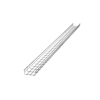 Charola Tipo Malla 66/150 mm, Acabado Electro Zinc, Hasta 158 Cables Cat6, Tramo de 3 Metros Charola Tipo Malla 66/150 mm, Acabado Electro Zinc, Hasta 158 Cables Cat6, Tramo de 3 Metros